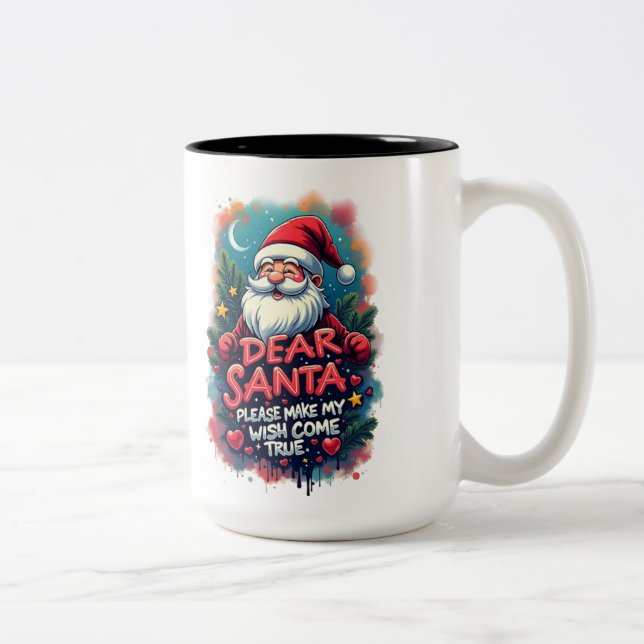 Café Em Dois Tons Caneca de Natal (Direita)
