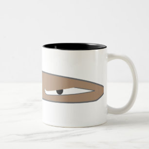 Café Em Dois Tons Caneca de Ninja
