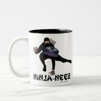 Café Em Dois Tons Caneca de Ninja-neer