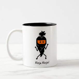 Café Em Dois Tons Caneca de Ninja Ninjin