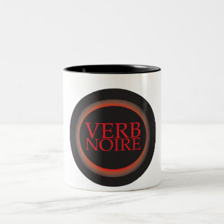 Café Em Dois Tons Caneca de Noire do verbo