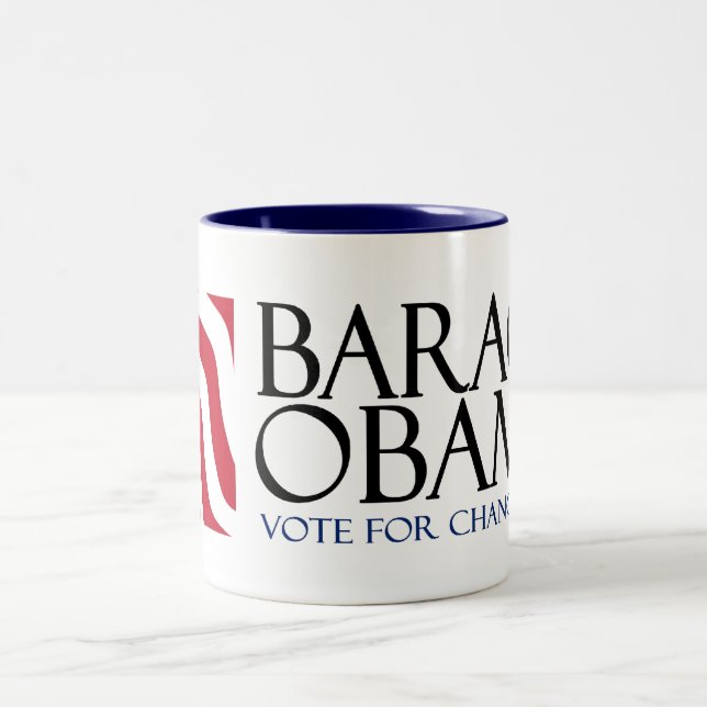 Café Em Dois Tons Caneca de Obama (muitas estilos da caneca (Centro)