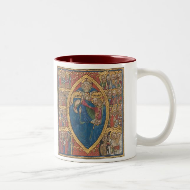 Café Em Dois Tons Caneca de oferecimento da manhã (Direita)