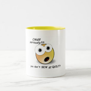 Café Em Dois Tons Caneca de OMG