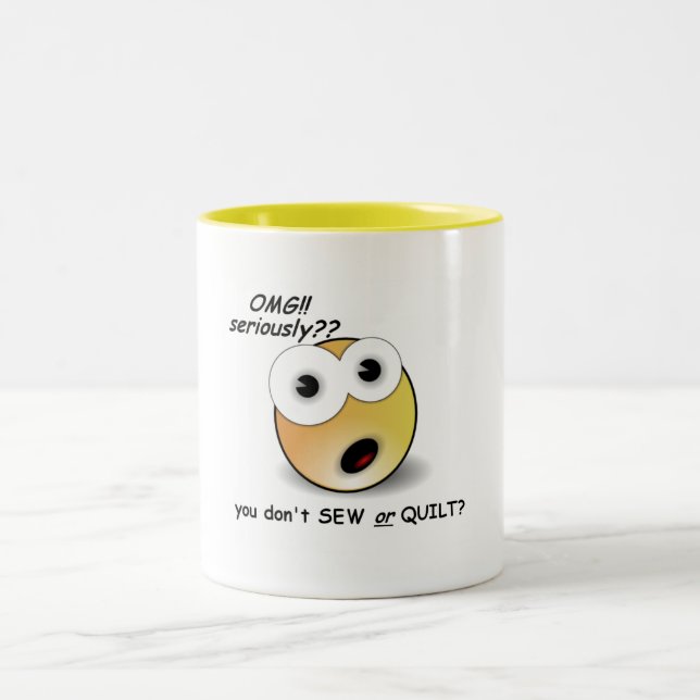 Café Em Dois Tons Caneca de OMG (Centro)