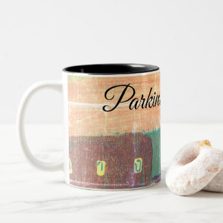 Café Em Dois Tons Caneca de Parkinson