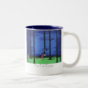 Café Em Dois Tons Caneca de Patricia do alvorecer - personalizada -