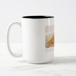 Café Em Dois Tons Caneca de Pet