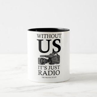 Café Em Dois Tons Caneca de Photog, para videographers, notícia da