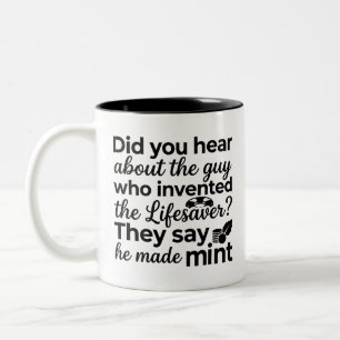 Café Em Dois Tons Caneca de Piada de Pai Surpresa - Presente Colorid