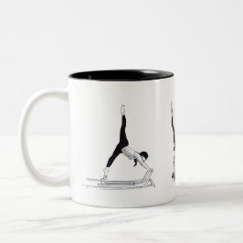 Café Em Dois Tons Caneca de pilates