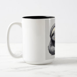 Café Em Dois Tons Caneca de Preguiça