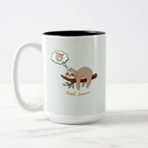 Caneca de Preguiça – Presente Divertido para Dias 