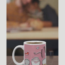 Caneca de Presente para Mãe de Gato Fofa