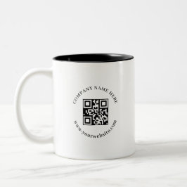 Café Em Dois Tons Caneca de Promoção de Logotipo Empresarial Código