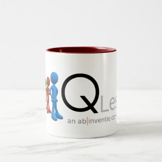 Café Em Dois Tons Caneca de QLess