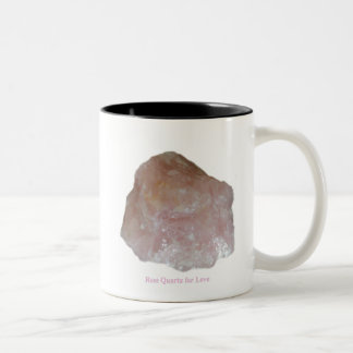 Café Em Dois Tons Caneca de quartzo cor-de-rosa por IreneDesign2011