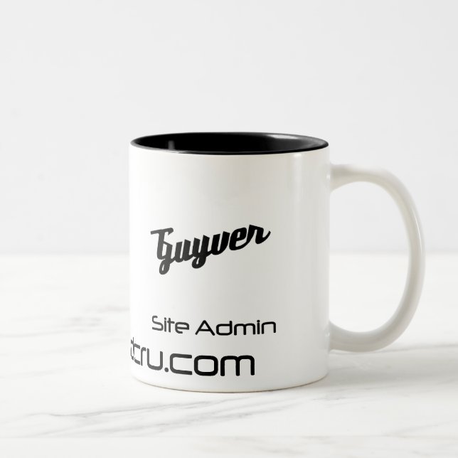 Café Em Dois Tons Caneca de RoadCru - Guyver (Admin) (Direita)