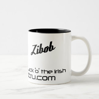 Café Em Dois Tons Caneca de RoadCru - Zibob (irlandês)