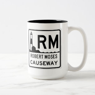 Café Em Dois Tons Caneca de Robert Moses