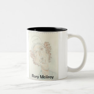 Café Em Dois Tons Caneca de Rory Mcilroy