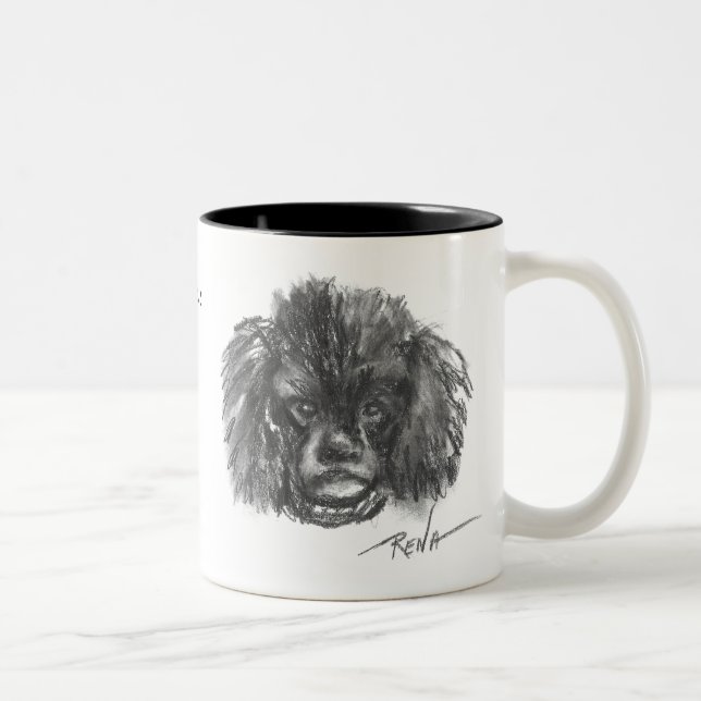 Café Em Dois Tons Caneca de Roxie (Direita)