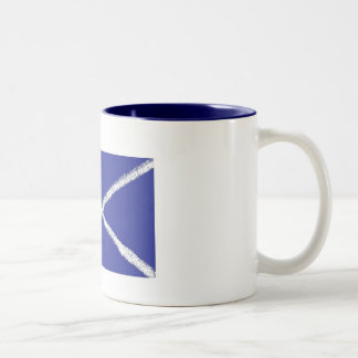 Café Em Dois Tons Caneca de Saltire