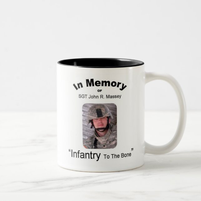 Café Em Dois Tons Caneca de SGT John Massey (Direita)