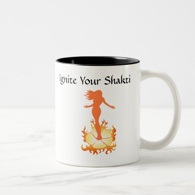 Café Em Dois Tons Caneca de Shakti (Direita)