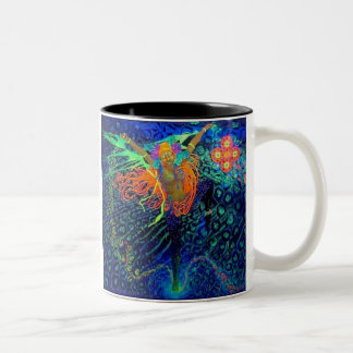 Café Em Dois Tons Caneca de Shakti