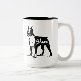 CAFÉ EM DOIS TONS CANECA DE SHANA - PRETO DA EDIÇÃO LIMITADA!!