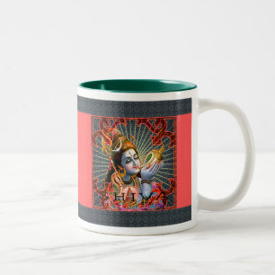 Café Em Dois Tons Caneca de SHIVA, copo