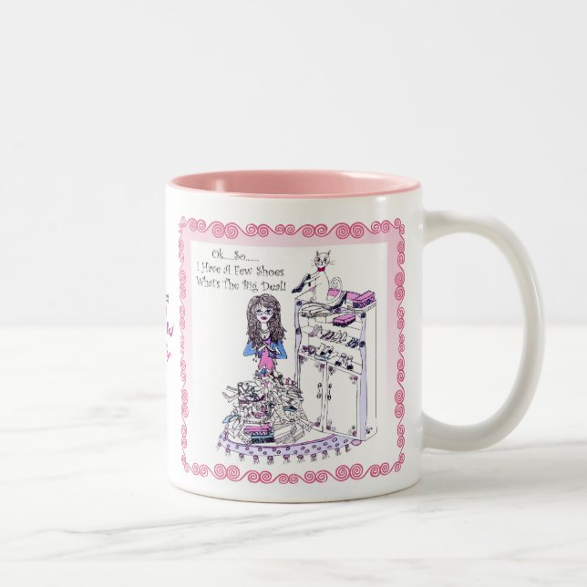 Café Em Dois Tons CANECA de Shoepile (Direita)