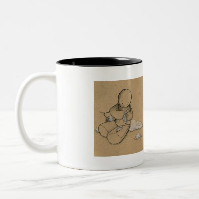 Café Em Dois Tons Caneca de Somedays (Esquerda)