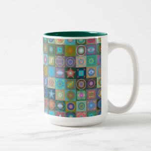 Café Em Dois Tons Caneca de Spotz