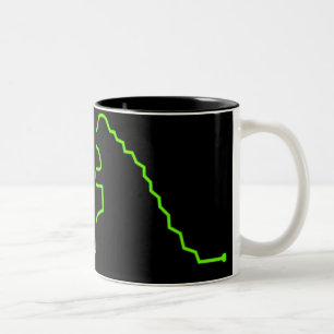 Café Em Dois Tons Caneca de Stetozilla