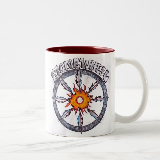 Café Em Dois Tons Caneca de Stonewheel Whitney (Direita)