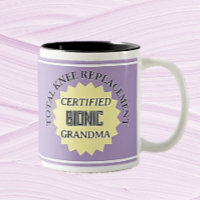 Caneca de substituição de joelho robótico divertid