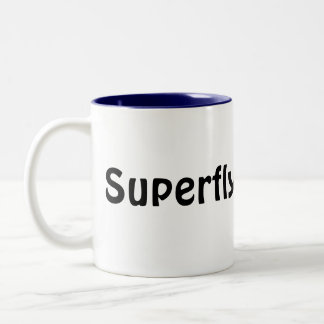Café Em Dois Tons Caneca de Superfly