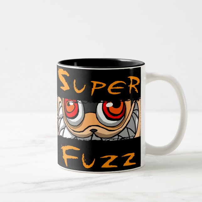 Café Em Dois Tons Caneca de SuperFuzz (Direita)