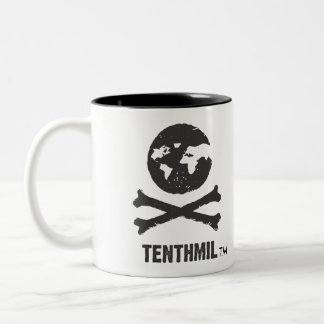 Café Em Dois Tons Caneca de TENTHMIL