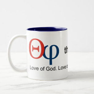 Café Em Dois Tons caneca de theophiles.org