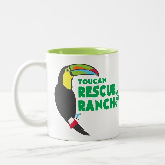 Café Em Dois Tons Caneca de Toucan (Esquerda)