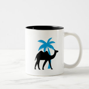 Café Em Dois Tons Caneca de Travessia de Camelo
