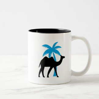 Café Em Dois Tons Caneca de Travessia de Camelo