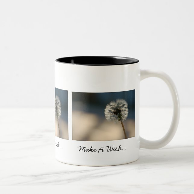 Café Em Dois Tons Caneca de três desejos (Direita)