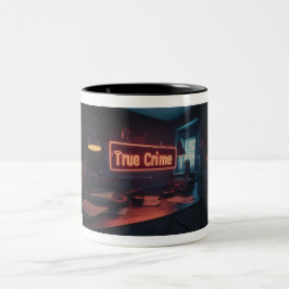 Café Em Dois Tons Caneca de True Crime