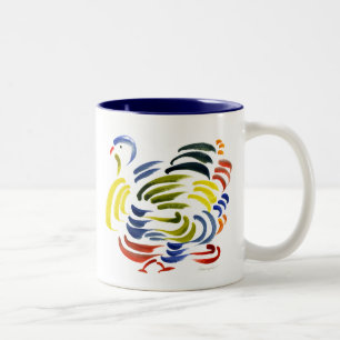 Café Em Dois Tons Caneca de Turquia