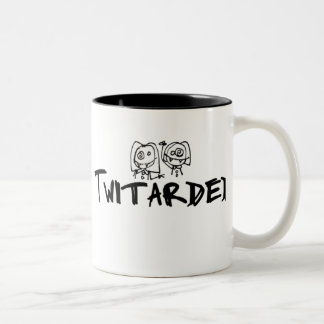 Café Em Dois Tons Caneca de Twitarded
