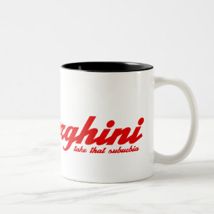 Café Em Dois Tons Caneca de Vanborghini